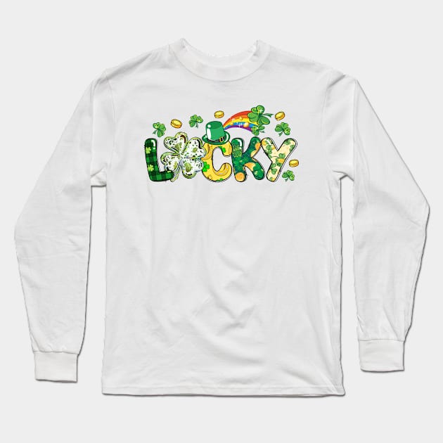 St. Patrick's Day Shirt Long Sleeve T-Shirt by SVGBistro